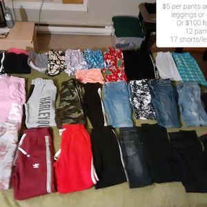 Women's /teenager's pants, leggings & shorts
